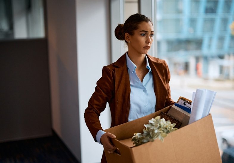 New York City skyline with business district representing NY employment environment