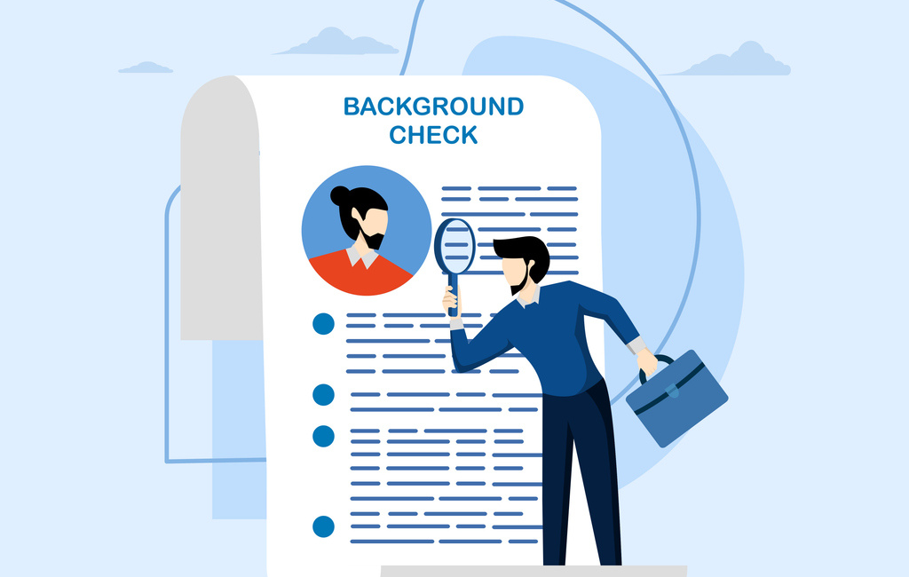 Employee credit score being reviewed by the employer